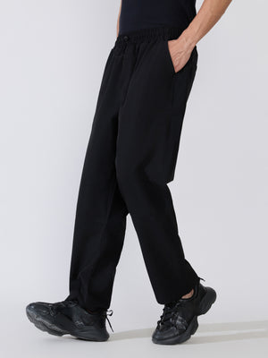 Men's black Regular Track Pant