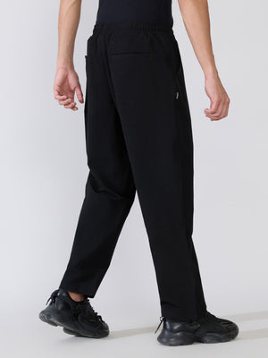 Men's black Regular Track Pant