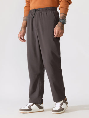 Zanto - Dark Grey Regular Track Pant - Espanshe