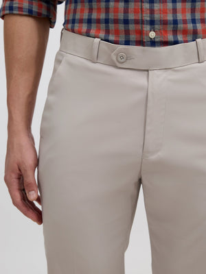 Falcon - Skinny fit Formal Pant - Sand Grey - Espanshe