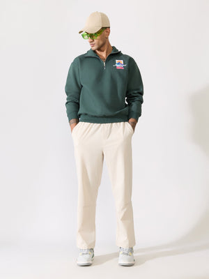 Zanto - Cream Regular Track Pant - Espanshe