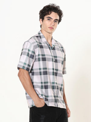 oversized checkered shirt made from lyrac fabric.
lyrac fabric shirts
oversized shirts for men