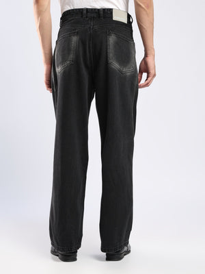 Aether - Wide Fit Jeans - Black Shade - Espanshe