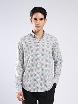 Auvomo - Digital Printed Shirt - Olive - Espanshe