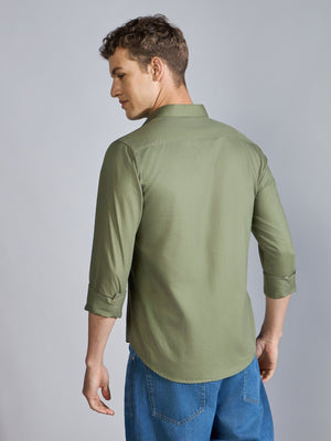 Nerato - Turkish Fit Cavalry Shirt - Olive - Espanshe