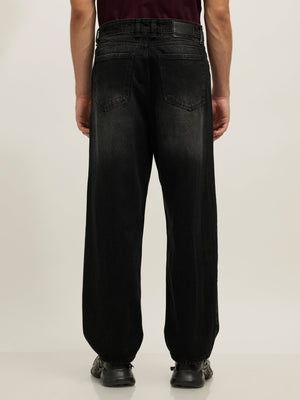 Marcus - Relaxed Fit Jeans - Black Shade - Espanshe