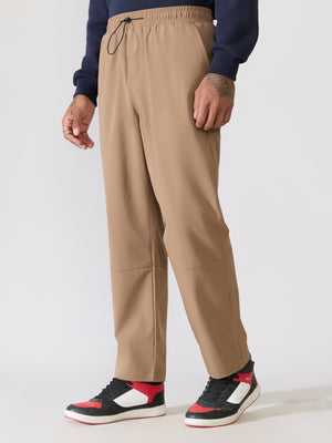 Men's brown Regular Track Pant