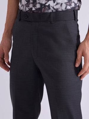 Maxim - Classic Formal Pant - Black Grain - Espanshe