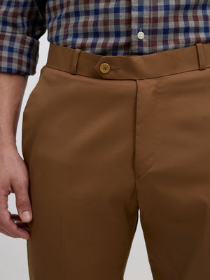 Falcon - Skinny fit Formal Pant - Coffee - Espanshe