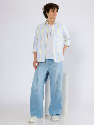 Braden - Baggy Jeans - Blue - Espanshe
