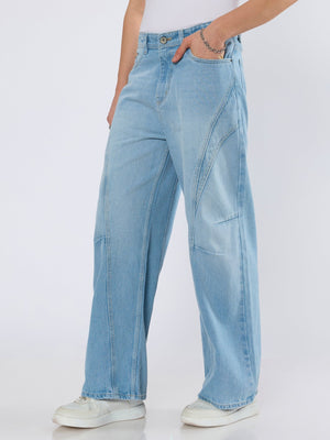 Braden - Baggy Jeans - Blue - Espanshe