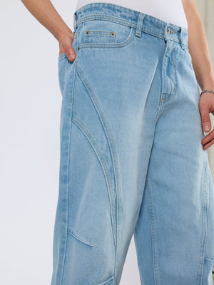 Braden - Baggy Jeans - Blue - Espanshe
