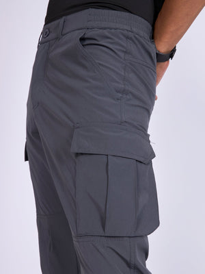 Jara - Cargo Pant - Dark Grey - Espanshe