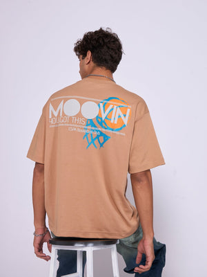 Moovin - ESPA Basketball Club Graphic T-Shirt - Brown - Espanshe