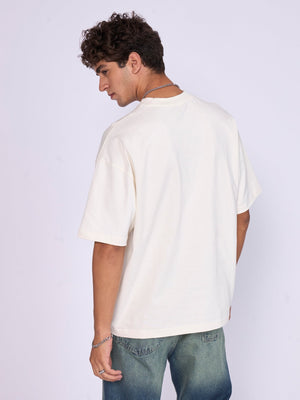 Stirling - Loose Fit T-Shirt - White - Espanshe