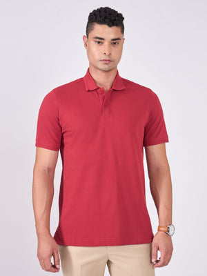 Norwell - Polo T-Shirt - Robust Red - Espanshe