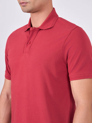 Norwell - Polo T-Shirt - Robust Red - Espanshe