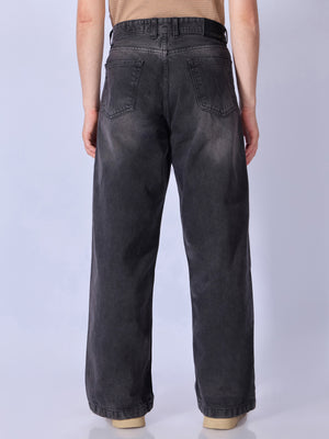 Men's Wide Fit Jeans - Black Shade