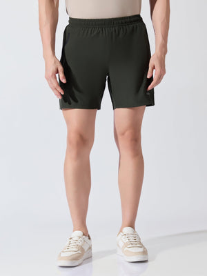 Core - Dark Green NS Sports Shorts - Espanshe