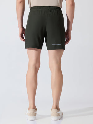 Core - Dark Green NS Sports Shorts - Espanshe
