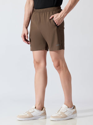 Core - Brown NS Sports Shorts - Espanshe