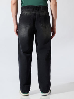 Doro - Relaxed Fit Jeans - Black Shade - Espanshe