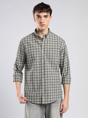 Lutana - Oxford Checks Shirt - Black - Espanshe