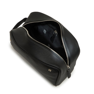 men's Minimalistic Leather Bag - Black