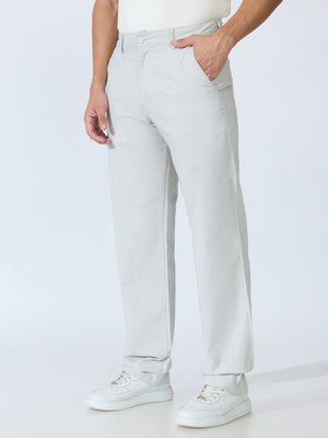 Bliss - Comfort Fit Cotton Pant - Grey - Espanshe