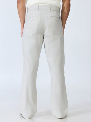 Bliss - Comfort Fit Cotton Pant - Silver Grey - Espanshe
