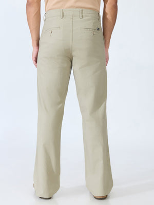 Bliss - Comfort Fit Cotton Pant - Light Sage Green - Espanshe