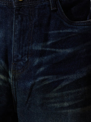Holy - Relaxed Fit Jeans - Dark Blue - Espanshe