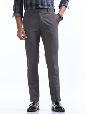 Men's Premium Two-Way Dark Gray Formal Pant
