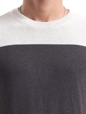 Men's Multicolor Striped Sweater - Espanshe