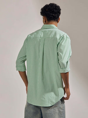 oversized stripped shirt with full sleeve and chest pocket made from 100% cotton.
pure cotton shirts for men
oversized shirts for men
