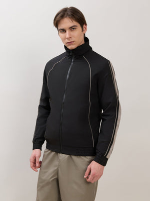 Mystic - Regular Track Jacket - Black - Espanshe