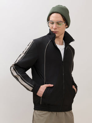 Mystic - Regular Track Jacket - Black - Espanshe