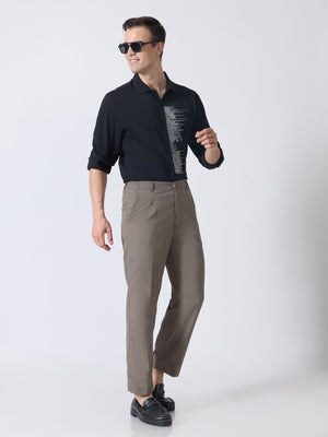 Nemo-9 - Stone Embellished Shirt - Black - Espanshe