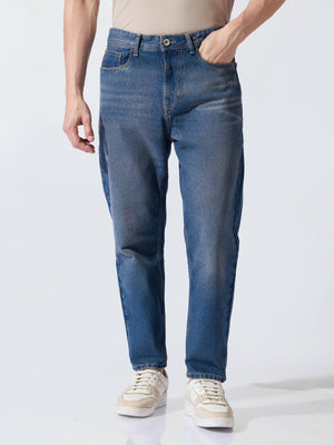 Nomad - Crop Fit Jeans - Blue - Espanshe