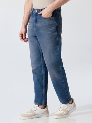 Nomad - Crop Fit Jeans - Blue - Espanshe