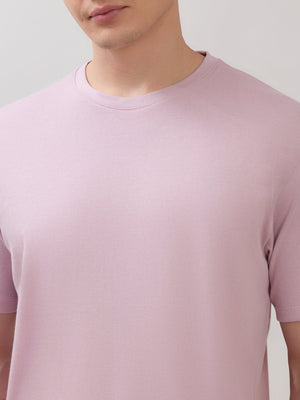 Zanaia - Slim Fit T-Shirt - Baby Pink - Espanshe