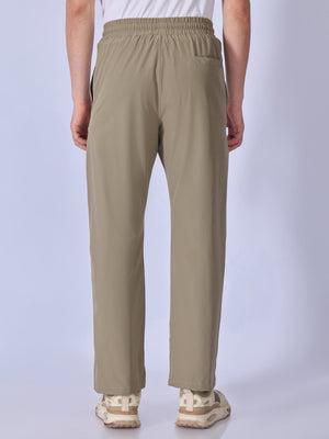 Russo - Straight Fit Track Pant - Dark Sand - Espanshe