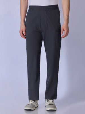 Russo - Straight Fit Track Pant - Dark Grey - Espanshe