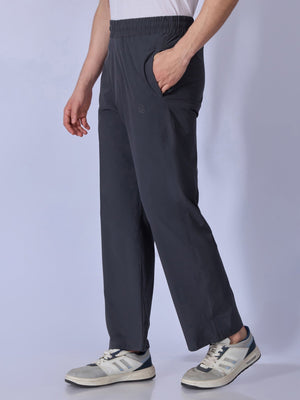Russo - Straight Fit Track Pant - Dark Grey - Espanshe