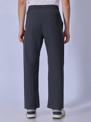 Russo - Straight Fit Track Pant - Dark Grey - Espanshe