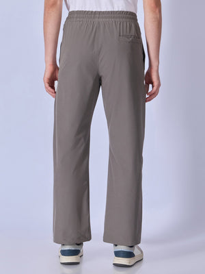 Russo - Straight Fit Track Pant - Rice Grey - Espanshe