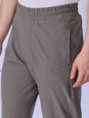 Russo - Straight Fit Track Pant - Rice Grey - Espanshe