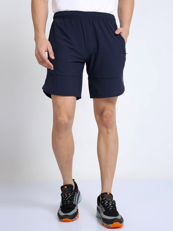 Men Blue Haiti  Sports shorts
