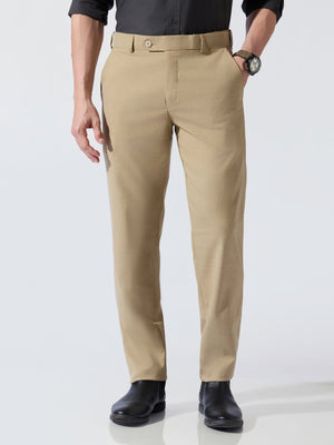 Tuna - Classic Formal Pant - Dark Beige - Espanshe