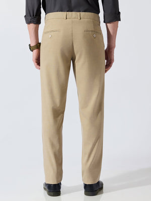 Tuna - Classic Formal Pant - Dark Beige - Espanshe